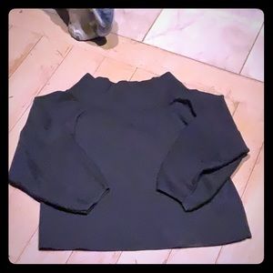 Off shoulder sweater